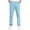 Sky Blue, variant on OGLCCG Boys' School Uniform Pants Kids Elastic Waist Straight Leg Dress Pants with Pockets Solid Color Pants Back to School 5-14 Years