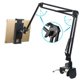 thumbnail image 5 of Soporte para tableta para cama Soporte para tableta Soporte para tableta para cama Giratorio de 360 grados con brazo de aluminio estable para iPad, tabletas, teléfonos u otros dispositivos con, 5 of 8