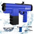 thumbnail image 1 of Juguete eléctrico para disparar en el agua, recargable, automático, juguete para disparar en el agua, piscina de verano, fiesta, playa, actividad al aire libre para niños y adultos, 1 of 5