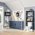 thumbnail image 3 of RiverRidge Home La Crosse 3 Hook Wall Shelf - Black, 3 of 5
