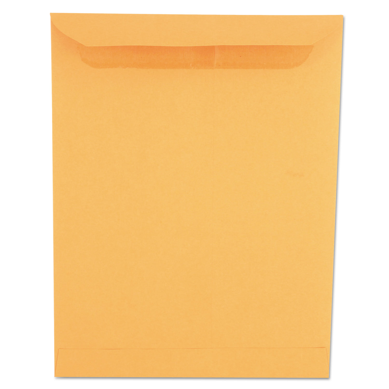 UNIVERSAL Self Stick File Style Envelope 12 1/2 x 9 1/2 Brown 250/Box