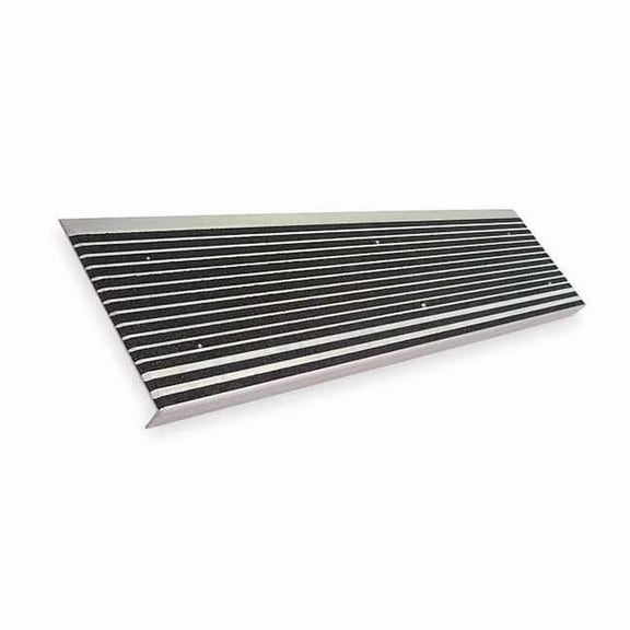 Wooster Products Stair Tread,Black,36in W,Extruded Alum, 500BLA3 500BLA3