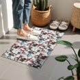 thumbnail image 4 of Multicolor Christmas Snowman Pattern Door Rugs,Washable Non Slip Door Mats Indoor,Decorative Door Mats,Entry Mat Indoor for Entrance,Bedroom,Kitchen,Bathroom,16"x24", 4 of 6