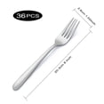 thumbnail image 2 of Juego de tenedores de mesa Pleafind de acero inoxidable, 36 piezas (20 cm), 2 of 7