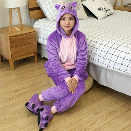 

CoCopeanut Adults Onesie Women Unicorn Panda Pajamas Animal Cartoon Blanket Sleepers Men Couple Winter Licorne One Piece Hooded Jumpsuits