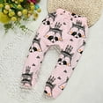 thumbnail image 5 of XBASW Newborn Baby Harem Pants Cartoon Print Sweatpants Cotton Trousersspring Autumn Bloomers Pants for Boys Girls 6M-3Y, 5 of 10