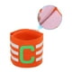 thumbnail image 4 of Banda de Capitán Ajustable de Fútbol, Naranja Blanco, 2 Paquete, 4 of 5