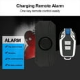thumbnail image 4 of ALLTIMES Wireless Sensor Car Auto Vehicle Burglar Door Vibration Alarm With One Remote, Build in Rechargeable Battery, 4 of 9