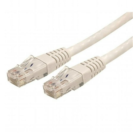 StarTech.com  7 ft. White Molded Cat6 ETL Verified UTP Patch Cable - White - 7 ft.
