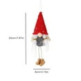 thumbnail image 3 of Floleo Christmas Tree Decorations Ornaments Old Doll Doll Knitted Man Faceless Xmas Hanging Decoration Ornament Unique Gifts Indoor Outdoor For Christmas Tree Farmhouse Home Decor, 3 of 3