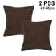 thumbnail image 1 of Paquete de 2, funda de almohada cuadrada decorativa suave de pana, fundas de cojín, funda de almohada, decoración del hogar, decoración para sofá, cama, silla Xemadio 2034643-1, 1 of 9