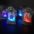 thumbnail image 3 of Halloween LED Tombstone Halloween Headstone LED Light Decorations Haunted House Graveyard Indoor Outdoor Decorations, 3 of 6