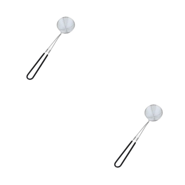 Cuchara Espumadera Toystoory Accesorios de Cocina Acero Inoxidable Negro Pequeño 2Conjunto