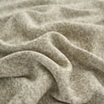 thumbnail image 5 of JML King Size Bed Blanket Set(90"x108") with 2 Shams - 3 Piece Knit Fuzzy Heather Jersey Blanket, 5 of 6