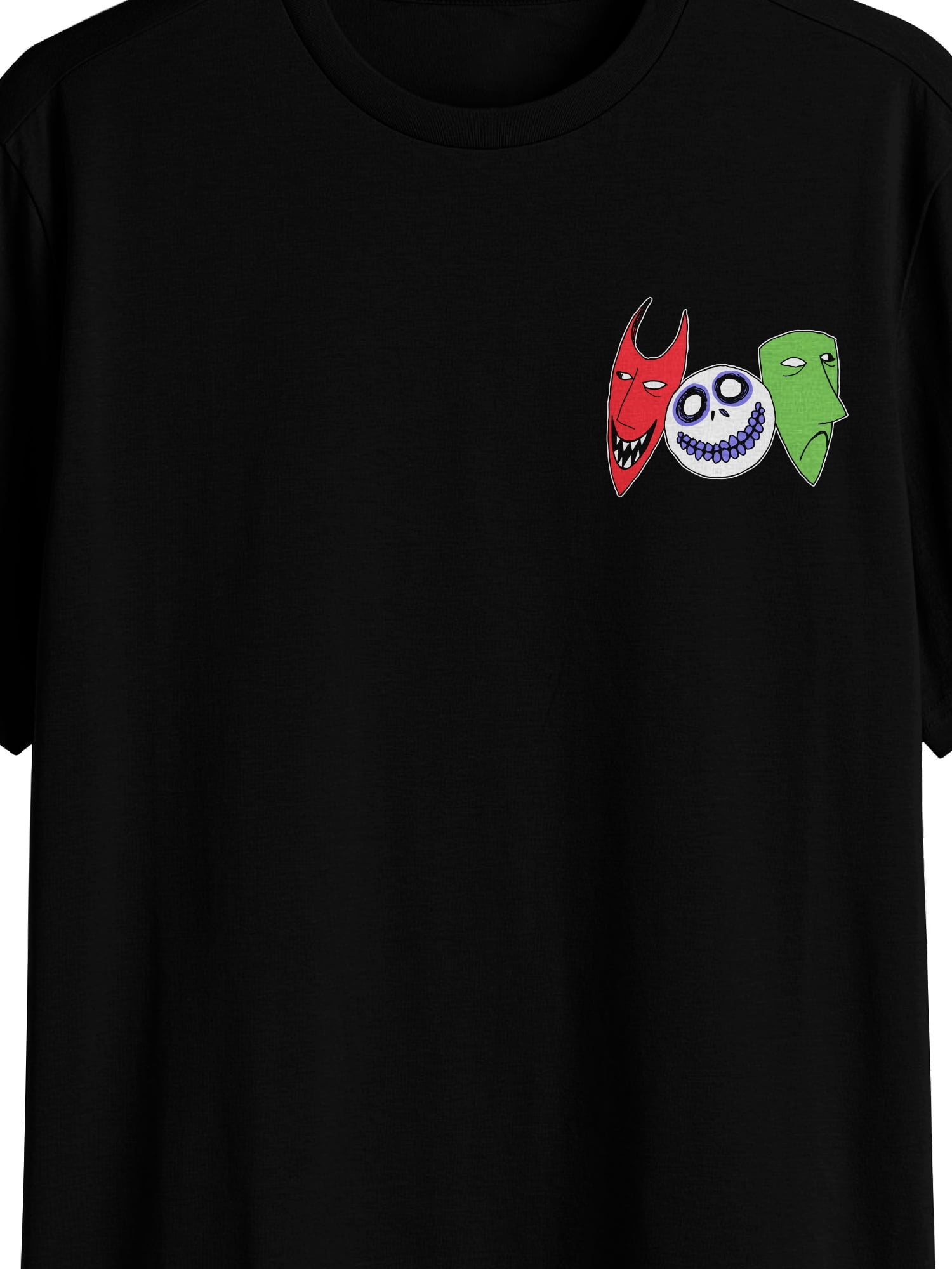 The Nightmare Before Christmas, Men's & Big Men's Graphic T-Shirt, Trio Patch, Sizes S-3XL