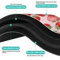 thumbnail image 6 of Dog Food Mat 16x24 Inch Pet Feeding Mat with Cute Strawberry Print, Durable Absorbent Waterproof Non-Slip Mat for Dogs and Cats, Quick Dry, Easy Clean Fresh Summer Berry Design, 6 of 6