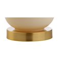 thumbnail image 3 of JONATHAN Y JYL1028B Anya 20.5" Mini Glass Table Lamp, Ivory, 1, 3 of 5