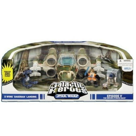 Galactic Heroes Star Wars Episode V the Empire Strikes Back X-wing Dagobah Landing By Hasbro