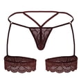 thumbnail image 3 of CandyMan Fashion Style 99906 Color Burgundy Size 2-3XL, 3 of 5