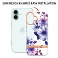 thumbnail image 4 of Case for Samsung Galaxy S22 Phone case, cute floral design, magnetic shockproof heavy-duty protection, 4 of 5