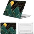 thumbnail image 1 of Protective Case for MacBook Air 11 inch 2015 2014 2013 2012 2011 2010 A1465 A1370,Plastic Pattern Design Laptop Cover for Hard Shell MacBook Air 11 inch Case,Sun Mountain, 1 of 7