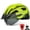 Yellow, variant on VICTGOAL Bike Helmet with Visor and Goggles USB Rechargeable Light for Adult Men Women