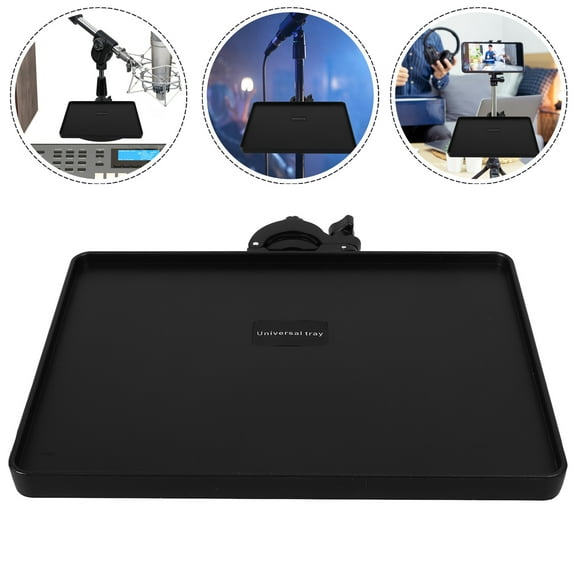 OULII Mic Sound Card Tray Black ABS for Mobile Phone Holder Clamp-on 1Pcs