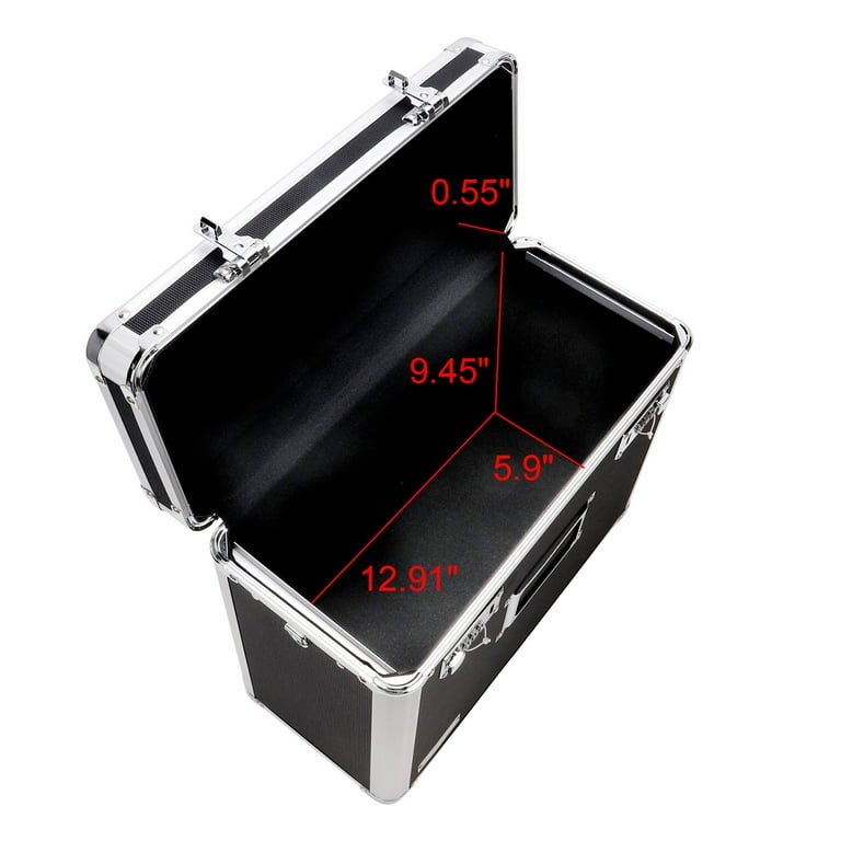 Vaultz Locking File Tote, Letter Size, 12 1/4