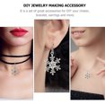 thumbnail image 4 of BEADCEST 50pcs Snowflakes Ornaments for Jewelry Accessories with Durable Design for Christmas, 4 of 4