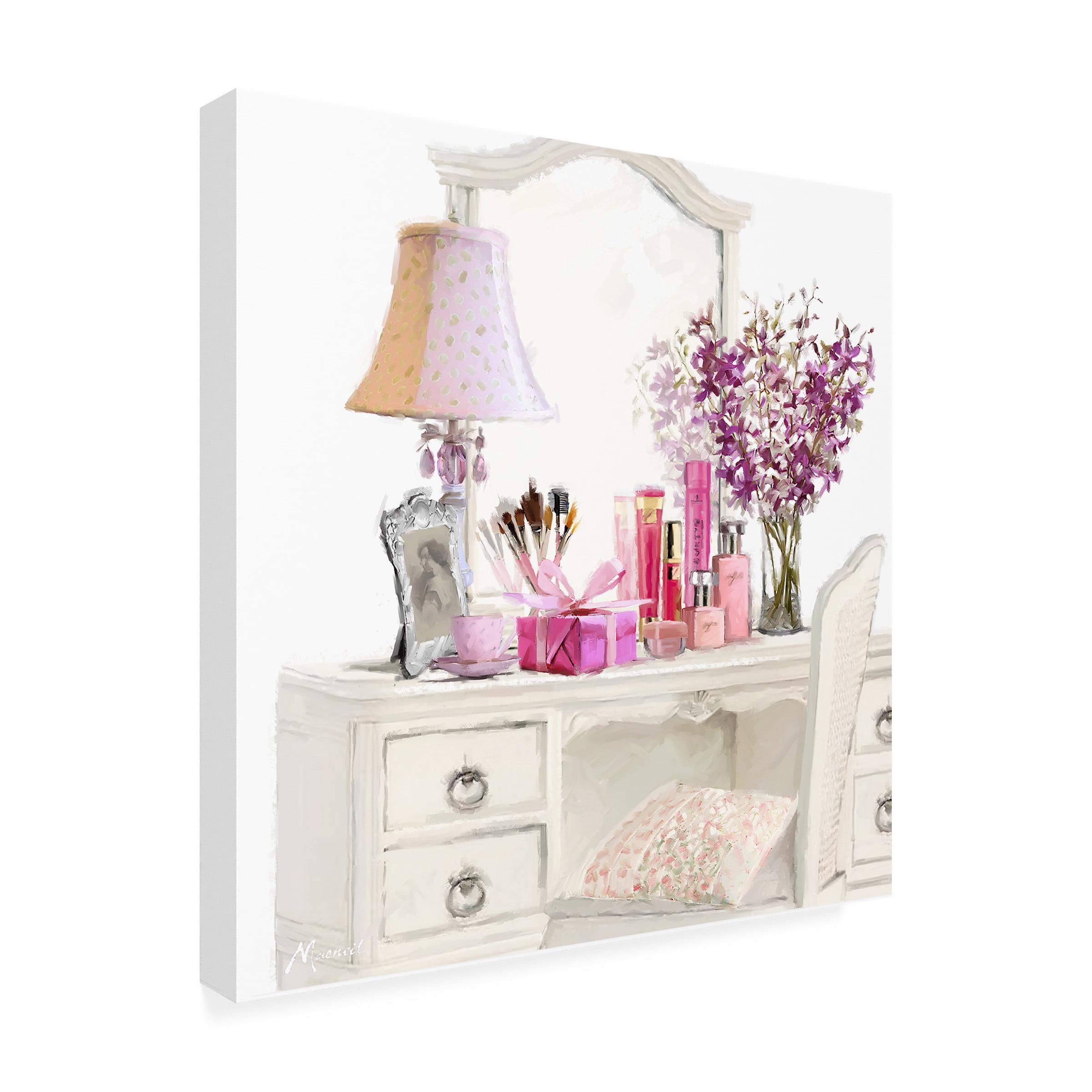 The Macneil Studio 'Dressing Table Square' Canvas Art