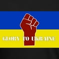 thumbnail image 3 of CafePress - Glory To Ukraine T Shirt - Mens Tri-blend T-Shirt, 3 of 4