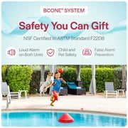 Bcone® Floating Pool Alarm by Lifebuoy® | ASTM F2208 Certified | Smart Alarm | Alexa Compatible | For Inground & Above-Ground Pools