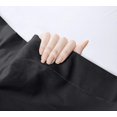 thumbnail image 5 of Flat Sheet - Soft Brushed Microfiber Fabric - Shrinkage & Fade Resistant Top Sheet - Easy Care - 1 Flat Sheet Only (King, Black), 5 of 9