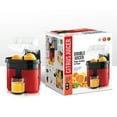 thumbnail image 3 of Graflsoa 90W Electric Citrus Juicer, Dual Press for Oranges & Lemons, 220V, Compact Red Design, Easy Home Use, Safe & Healthy Juice Maker, 3 of 7