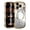 Gold, variant on Mynvo for iPhone 18 Pro Max Magnetic Case, Compatible with Magsafe Clear Back Cover Wave Curly Stylish Frame Case for Women Men Lightweight Flexible TPU Case for iPhone 18 Pro Max, Blue
