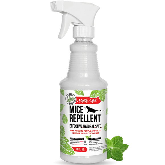 Mighty Mint Mice Repellent Peppermint Oil Spray 16oz