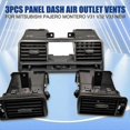 thumbnail image 4 of Center Panel Dash Air Outlet Vent For Mitsubishi Pajero Montero V31 V32 V33, 4 of 5