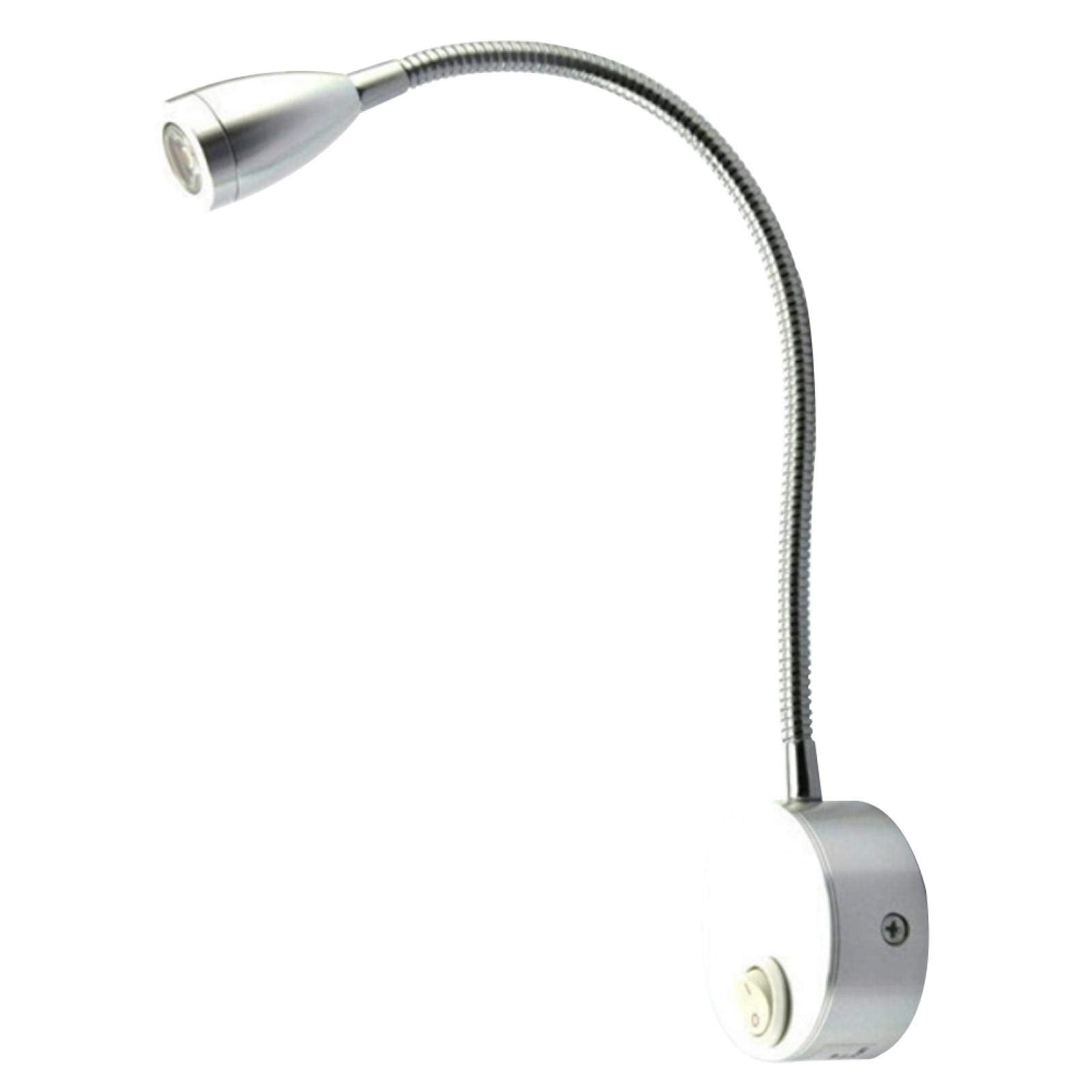 gooseneck reading light wall mounted