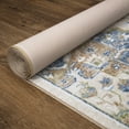 thumbnail image 3 of Center Medallion Ivory 8 ft. x 10 ft. Machine Washable Traditional Indoor Area Rug, 3 of 4
