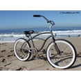 thumbnail image 4 of Firmstrong Urban Man, 24", Men's, Single Speed, Matte Grey, 4 of 11