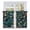 Multicolor, variant on Teal Orange Abstract Art Tier Curtains, Geometric Modern Art Light Filtering Kitchen Curtains, 2Pcs Rod Pocket Half Window Treatments Panels for Sink Cafe Cabinet Basement 27.5x45 Inches