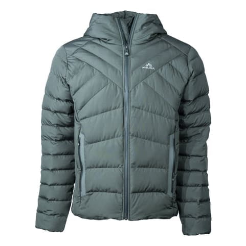 Pnuma Outdoor Palisade Jacket, Beluga, 3XLT, Insulated Hooded Outerwear (P1004BXXXT)