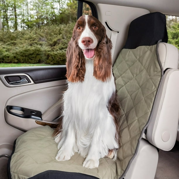 Petsafe Happy Ride Quilted Bucket Seat Cover For Dogs And Cats Padded Green Com - Best Bucket Car Seat Covers For Dogs