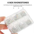 thumbnail image 3 of Nail Jewels Diy Nail Art Manicure Decorations Multi Color 7.5x5x1cm Shiny Design 1 Box, 3 of 4