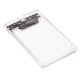 thumbnail image 4 of 3 carcasas para discos duros USB 3.0/Tipo C de 2,5 pulgadas, SSD, SATA3 a USB 3.0, transparentes, USB C, 5 Gbps, 4 of 7