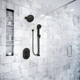 thumbnail image 2 of MOEN 3670EP Eco-Performance 5-Spray Round Wall Bar Shower Kit with Handshower in Chrome, 2 of 4