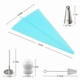 thumbnail image 4 of 42Pcs Icing Piping Nozzles Pastry Tips Cake Sugarcraft Decorating Bakery Tools, 4 of 6