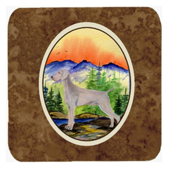 Weimaraner Foam Coasters - Set Of 4