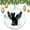 Pattern-2, variant on Ornament Cat Memorial Stocking Name Tags Remembrance Gifts for Pet Xmas Tree Decorations Flat Circle Ceramic Ornament Ornament Xmas Present