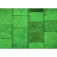 thumbnail image 1 of Ahgly Company Machine Washable Indoor Rectangle Transitional Lime Green Area Rugs, 4' x 6', 1 of 7